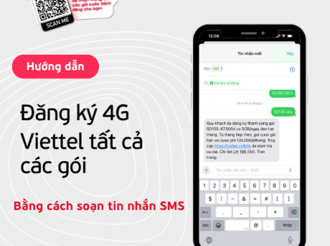 Đăng Ký 4G Viettel: Bảng Giá Tất Cả Gói & Cú Pháp SMS