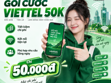 Gói Cước Viettel 50K: 5 Gói Đúng Giá, Chọn Gói Nào?
